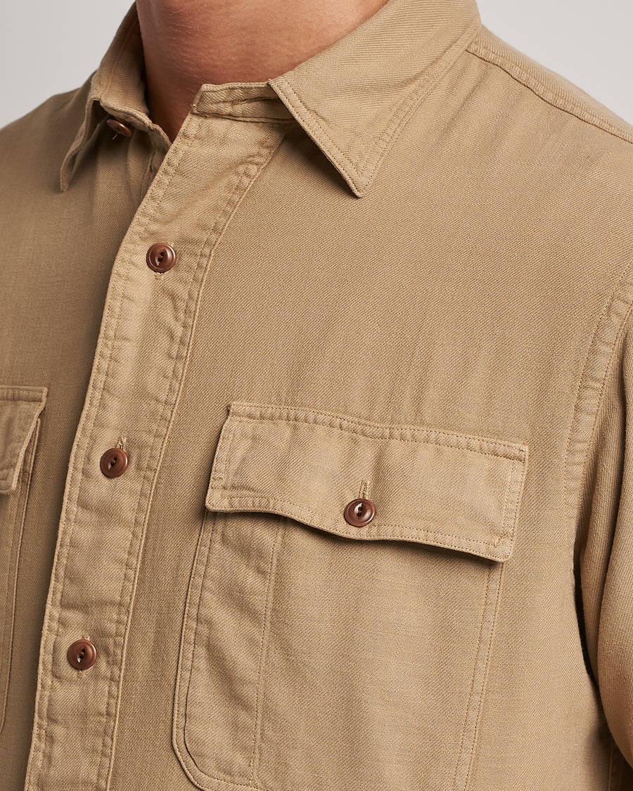 Herren | Hemden | Polo Ralph Lauren | Cotton Overshirt Vintage Khaki