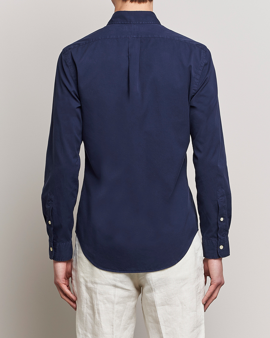 Herren | Hemden | Polo Ralph Lauren | Slim Fit Twill Shirt Newport Navy