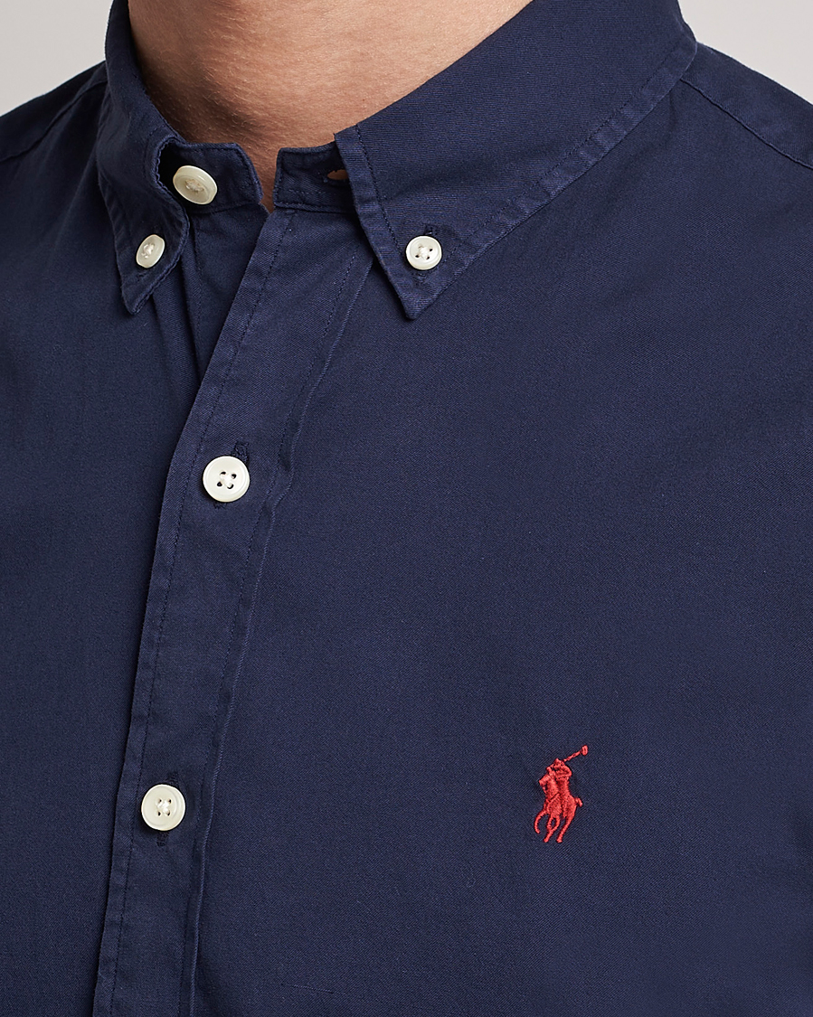 Herren | Hemden | Polo Ralph Lauren | Slim Fit Twill Shirt Newport Navy