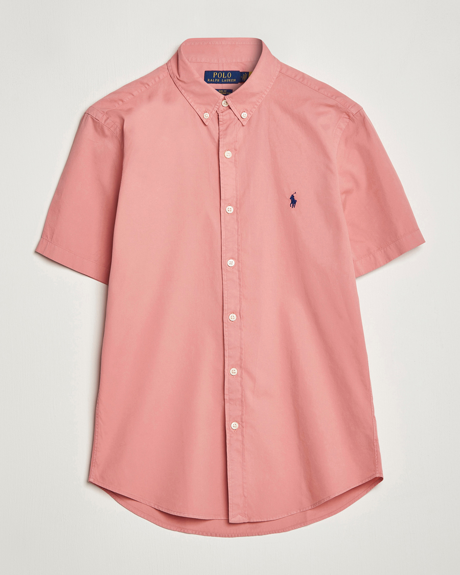 Herren | Hemden | Polo Ralph Lauren | Twill Short Sleeve Shirt Desert Rose