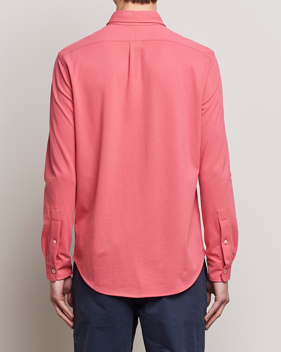 Herren | Hemden | Polo Ralph Lauren | Slim Fit Featherweight Mesh Shirt Red Sky