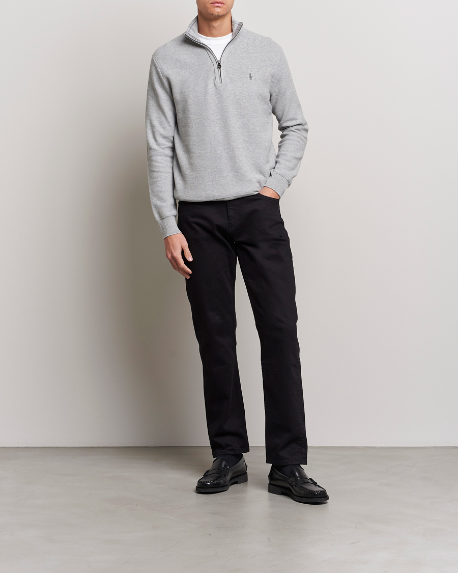 Herren | Pullover | Polo Ralph Lauren | Textured Half-Zip Andover Heather