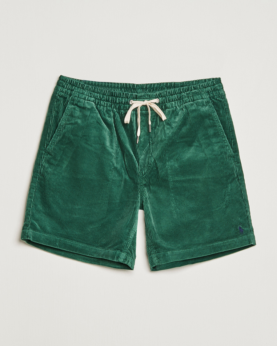 Herren | Shorts | Polo Ralph Lauren | Prepster Corduroy Drawstring Shorts Washed Forest
