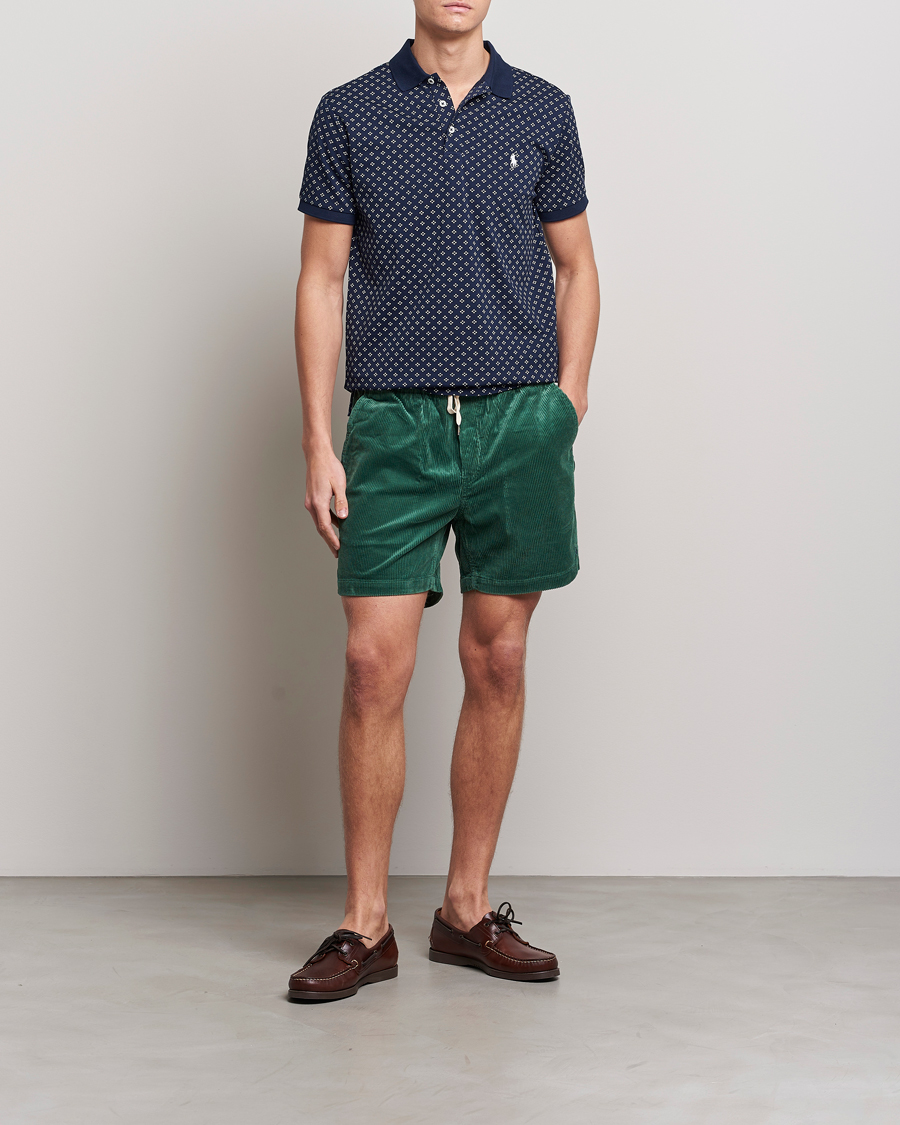 Herren | Shorts | Polo Ralph Lauren | Prepster Corduroy Drawstring Shorts Washed Forest