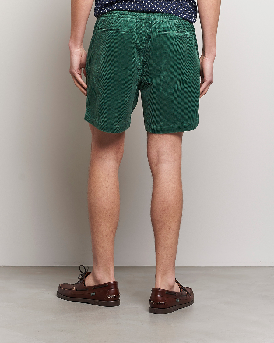 Herren | Shorts | Polo Ralph Lauren | Prepster Corduroy Drawstring Shorts Washed Forest