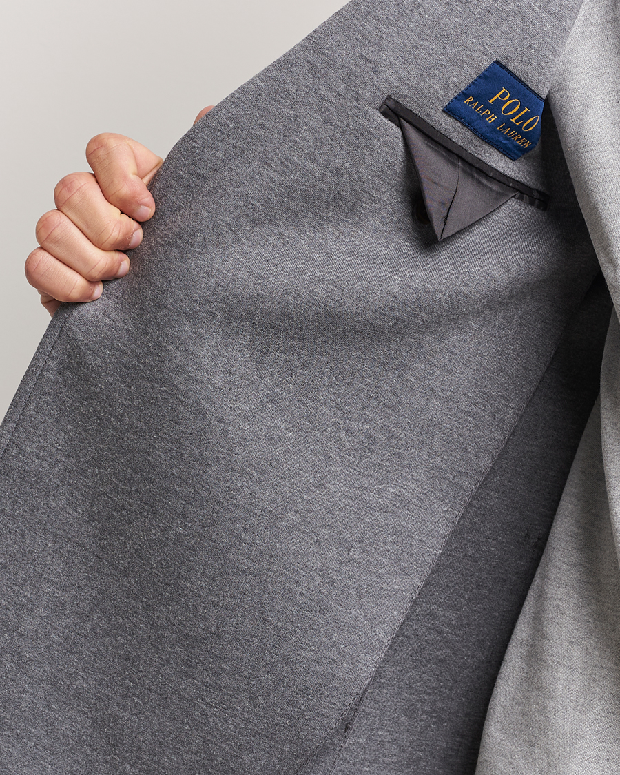 Herren | Sakkos | Polo Ralph Lauren | Double Knit Jersey Blazer Medium Grey Heather