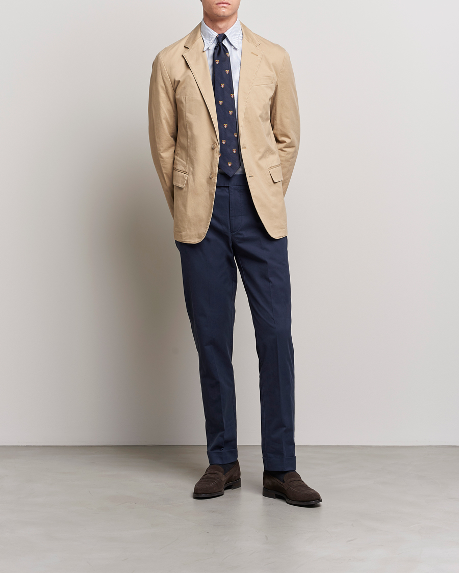 Herren | Sakkos | Polo Ralph Lauren | Cotton Stretch Sportcoat Monument Tan