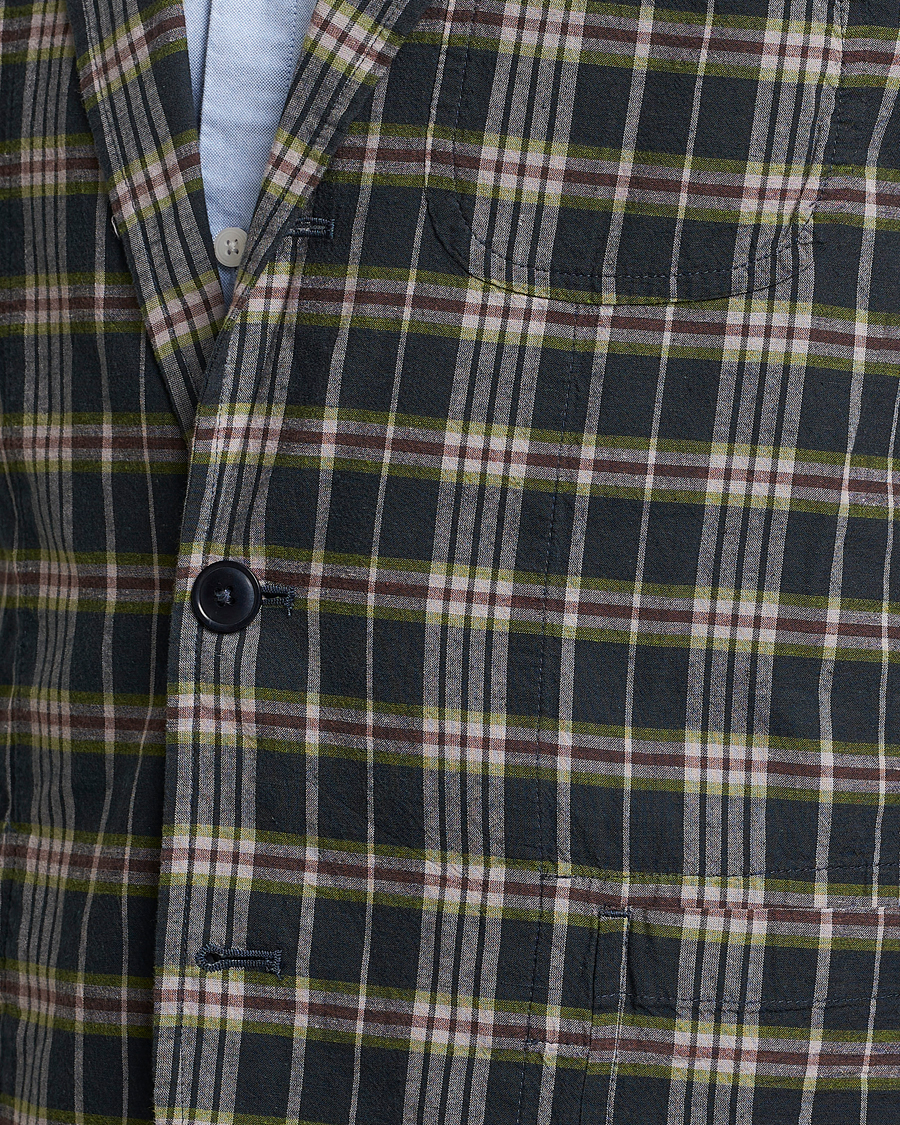Herren | Sakkos | Polo Ralph Lauren | Cotton Madras Checked Blazer Navy/Olive/Burgundy