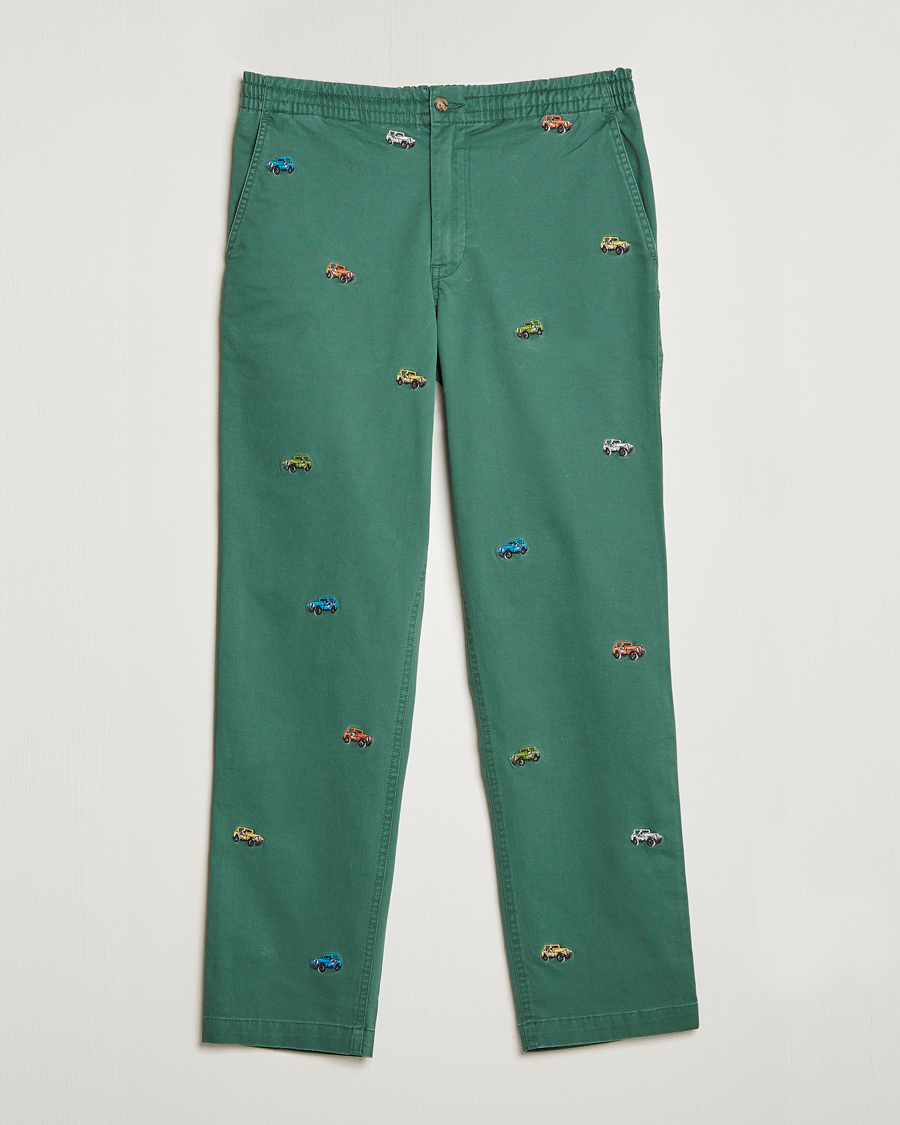 Herren | Hosen | Polo Ralph Lauren | Prepster Twill Printed Jeeps Pants Washed Forest