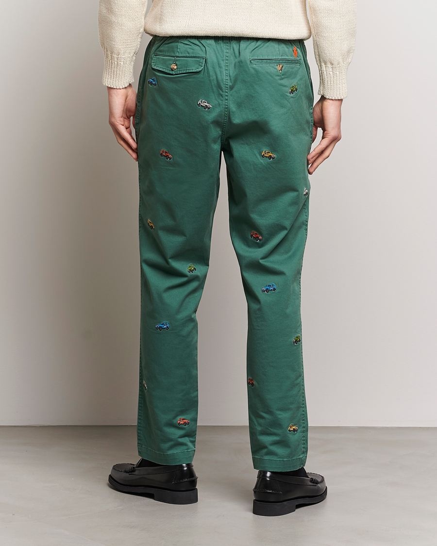 Herren | Hosen | Polo Ralph Lauren | Prepster Twill Printed Jeeps Pants Washed Forest