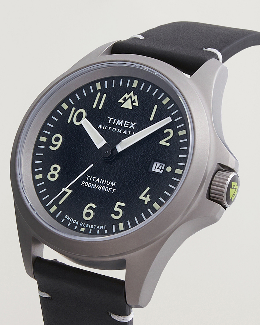 Herren | Timex Expedition North Automatic Titanium 41mm Black Dial | Timex | Expedition North Automatic Titanium 41mm Black Dial