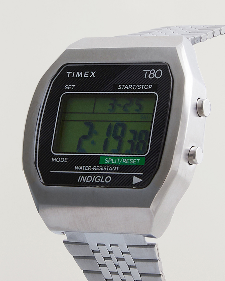 Herren | Timex T80 Stainless Steel 36mm Silver | Timex | T80 Stainless Steel 36mm Silver