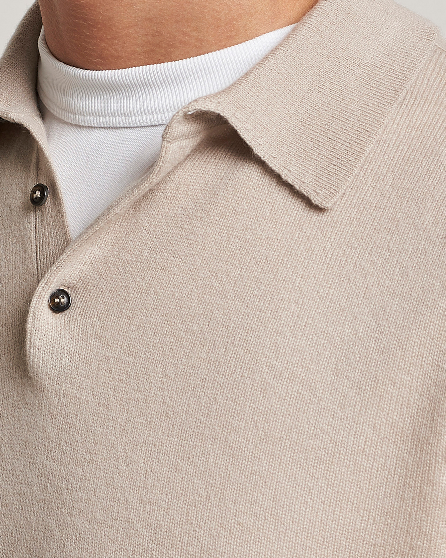 Herren | Pullover | People's Republic of Cashmere | Cashmere Long Sleeve Polo Trench