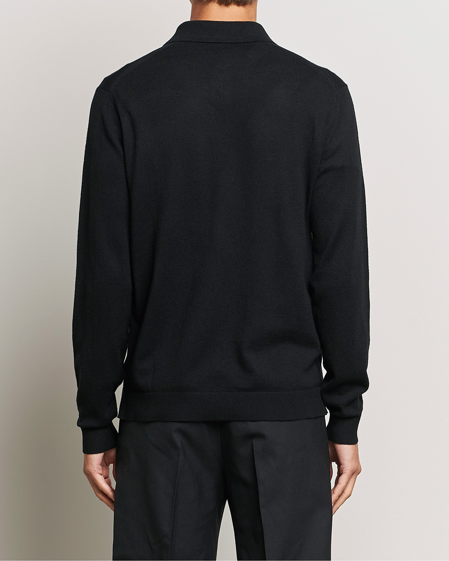Herren | Pullover | Tiger of Sweden | Orbit Half Zip Merino Black