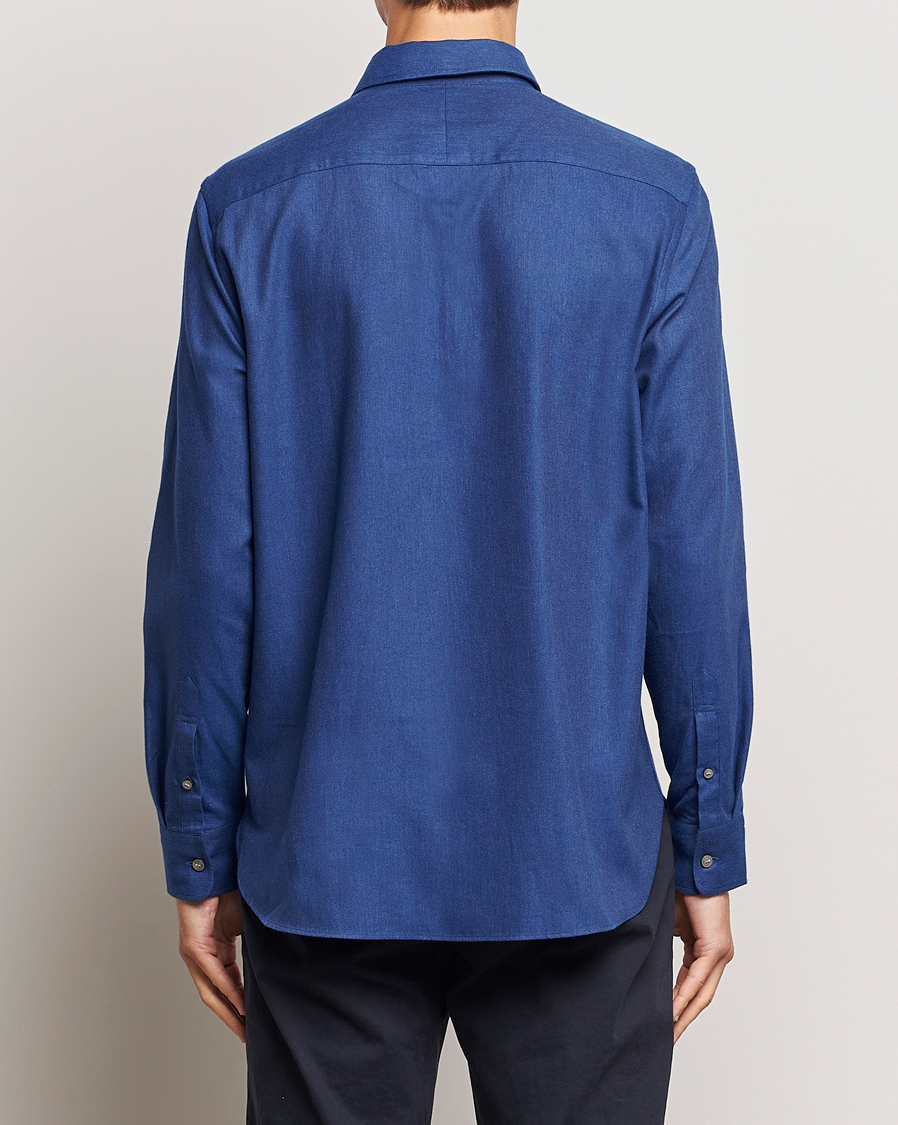 Herren | Hemden | Tiger of Sweden | Benjamin Flannel Shirt  Blue Melange