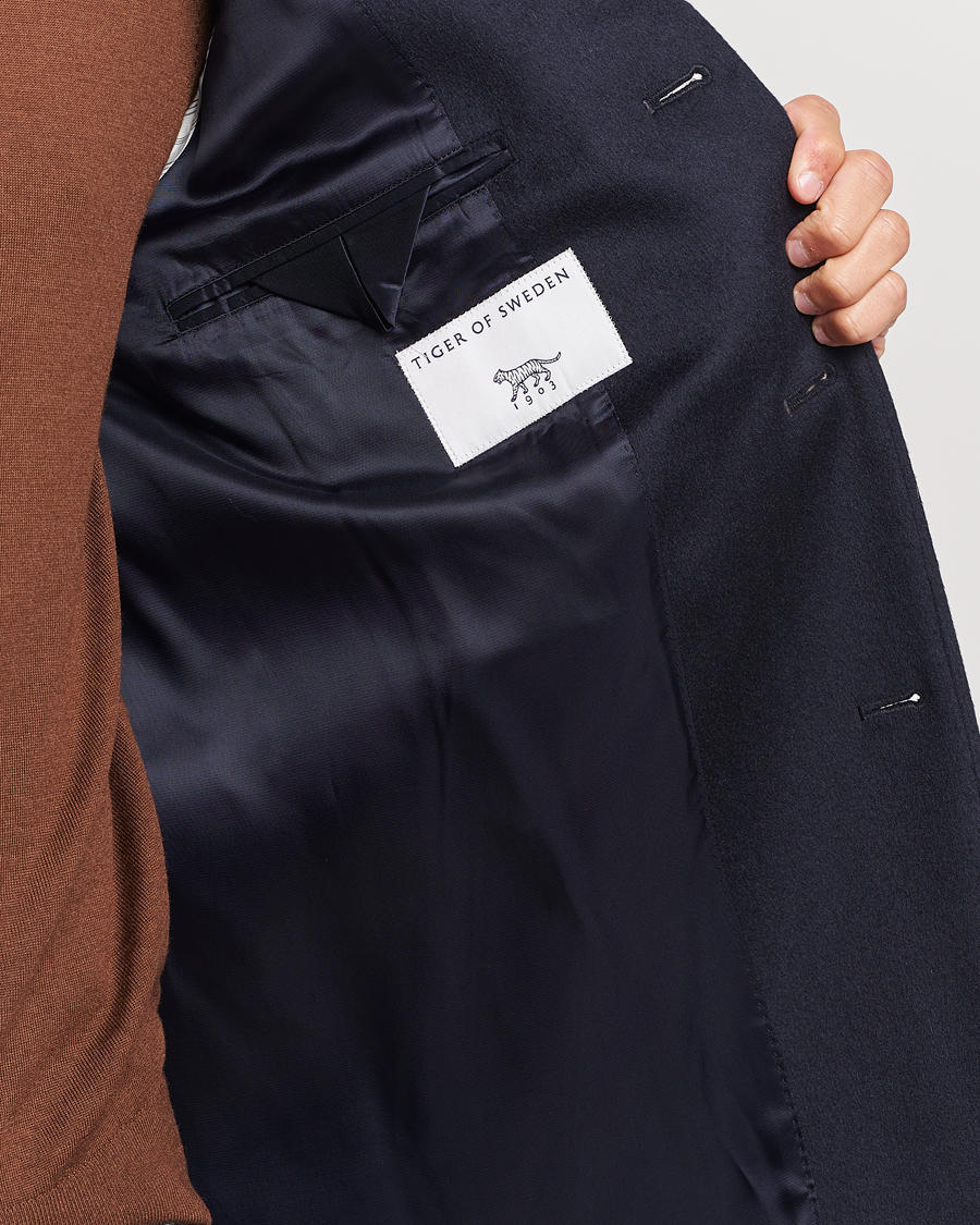 Herren | Jacken | Tiger of Sweden | Cempsey Wool Coat Light Ink