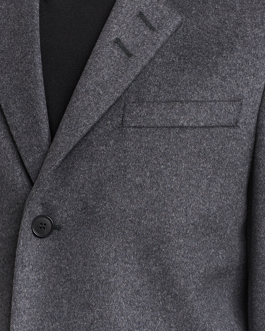 Herren | Jacken | Tiger of Sweden | Cempsey Wool Coat Grey Melange
