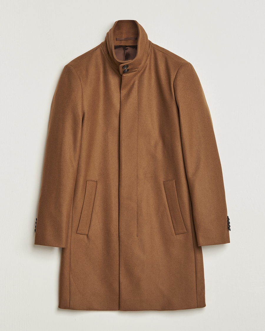 Herren | Jacken | Tiger of Sweden | Aleric Wool Coat Brown