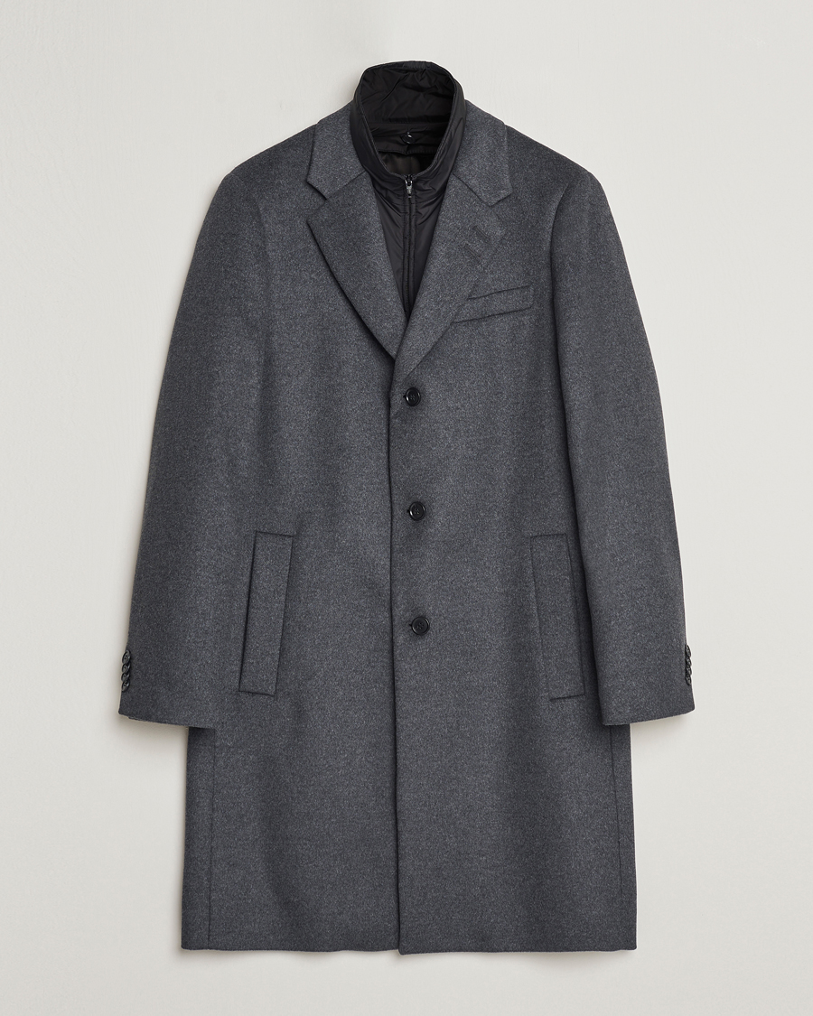 Herren | Jacken | Tiger of Sweden | Oowen Wool Coat Grey Melange