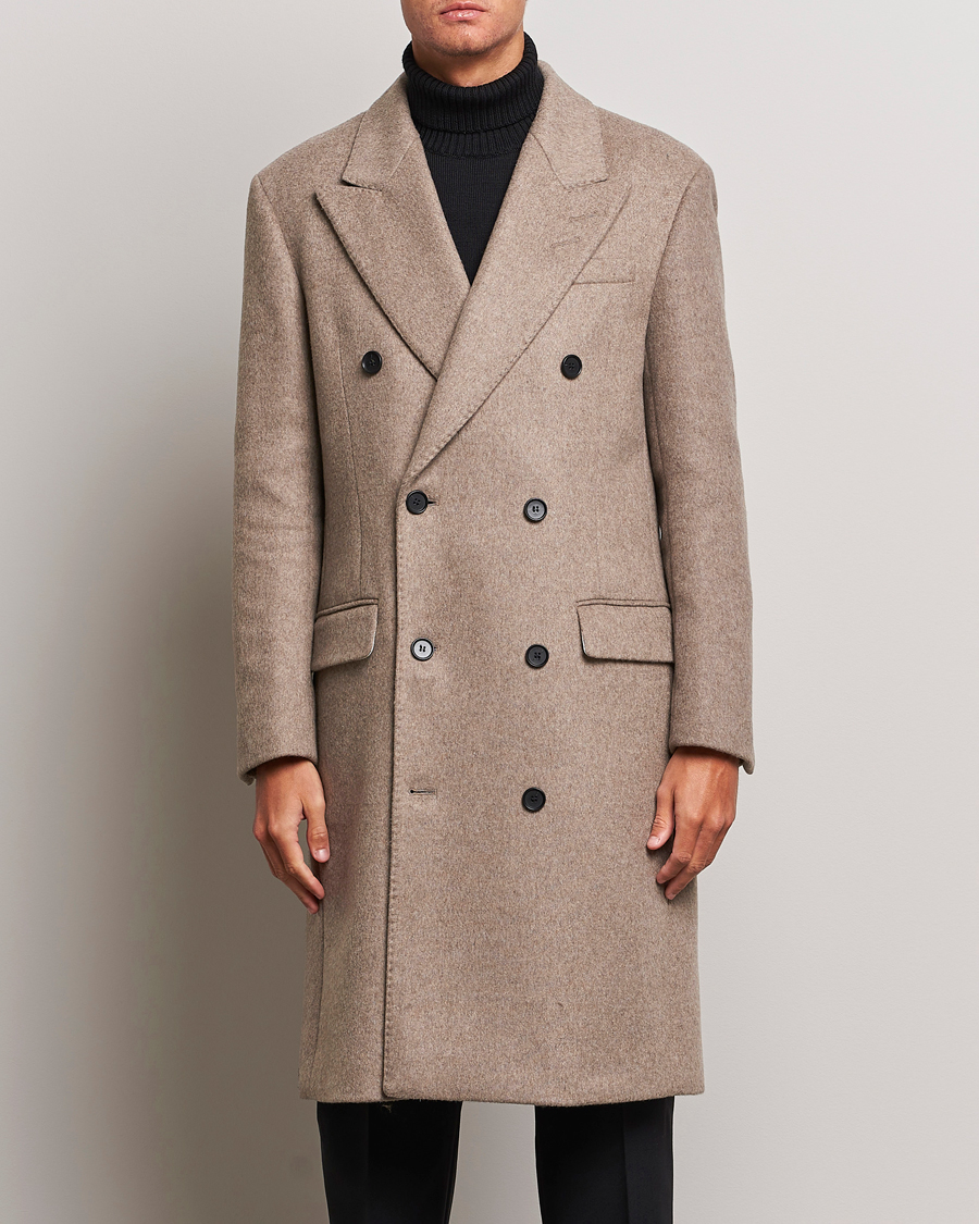 Herren | Jacken | Tiger of Sweden | Chiaver Double Breasted Coat Eggshell