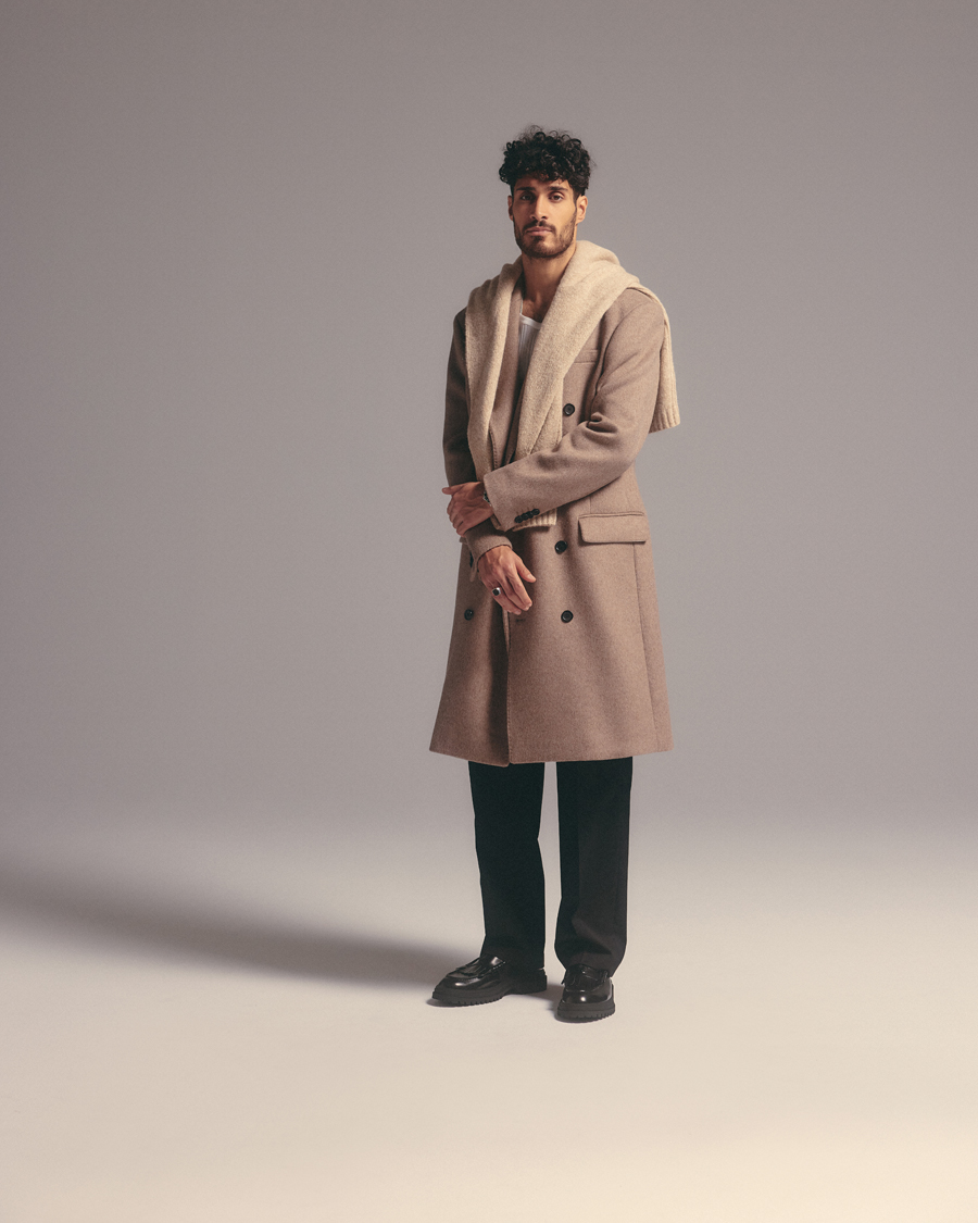 Herren | Jacken | Tiger of Sweden | Chiaver Double Breasted Coat Eggshell