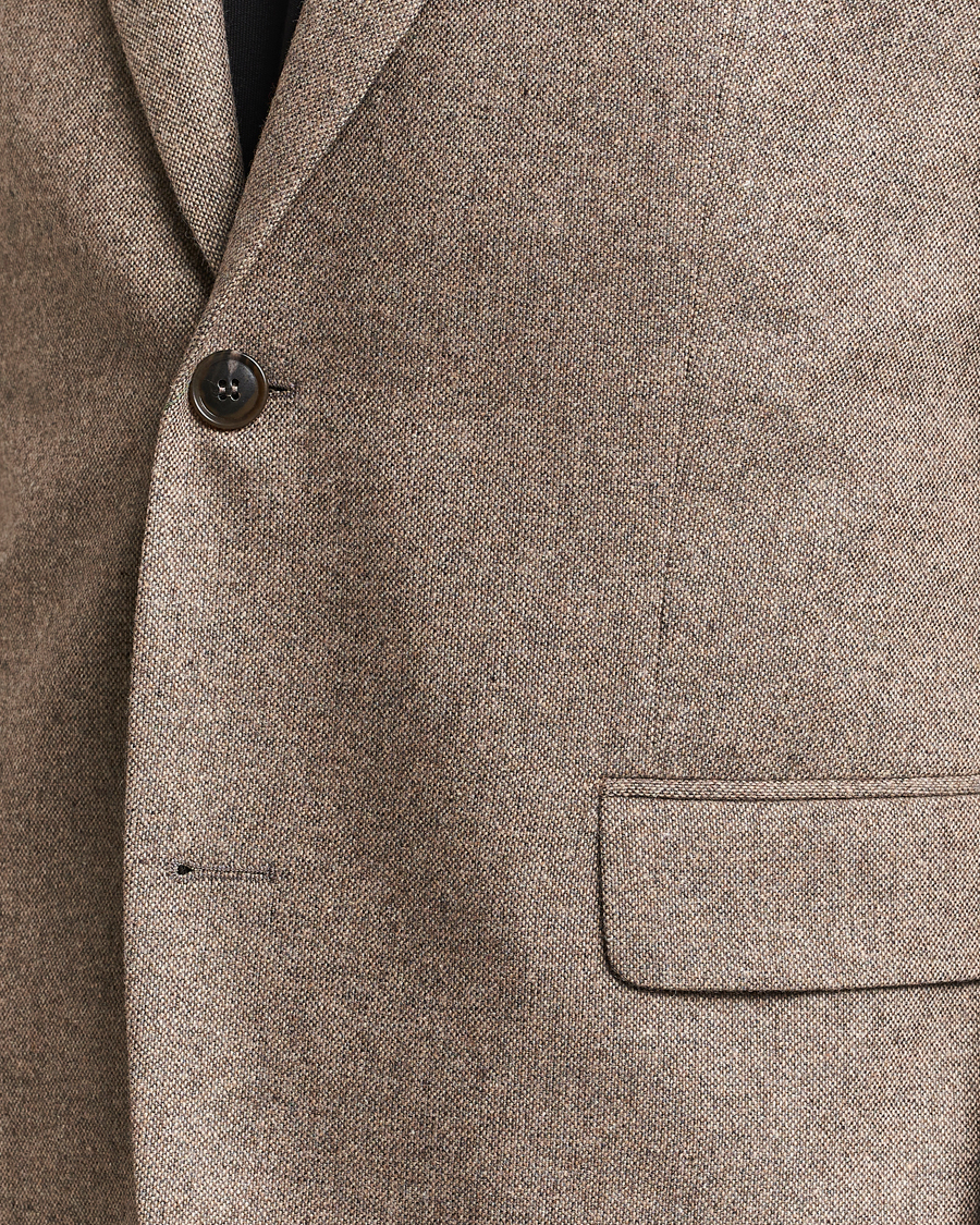 Herren | Sakkos | Tiger of Sweden | Justin Brushed Wool Blazer Burlywood