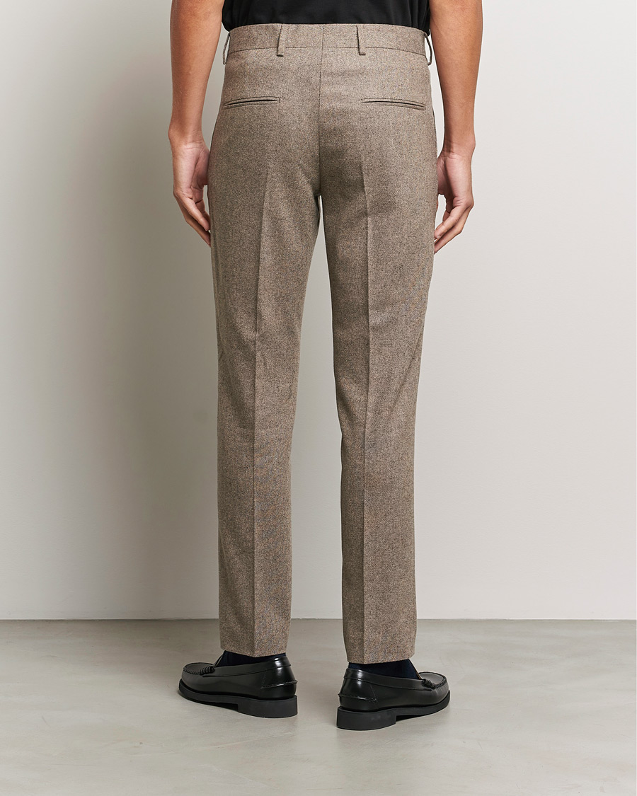 Herren | Hosen | Tiger of Sweden | Tenutas Brushed Wool Trousers Burlywood