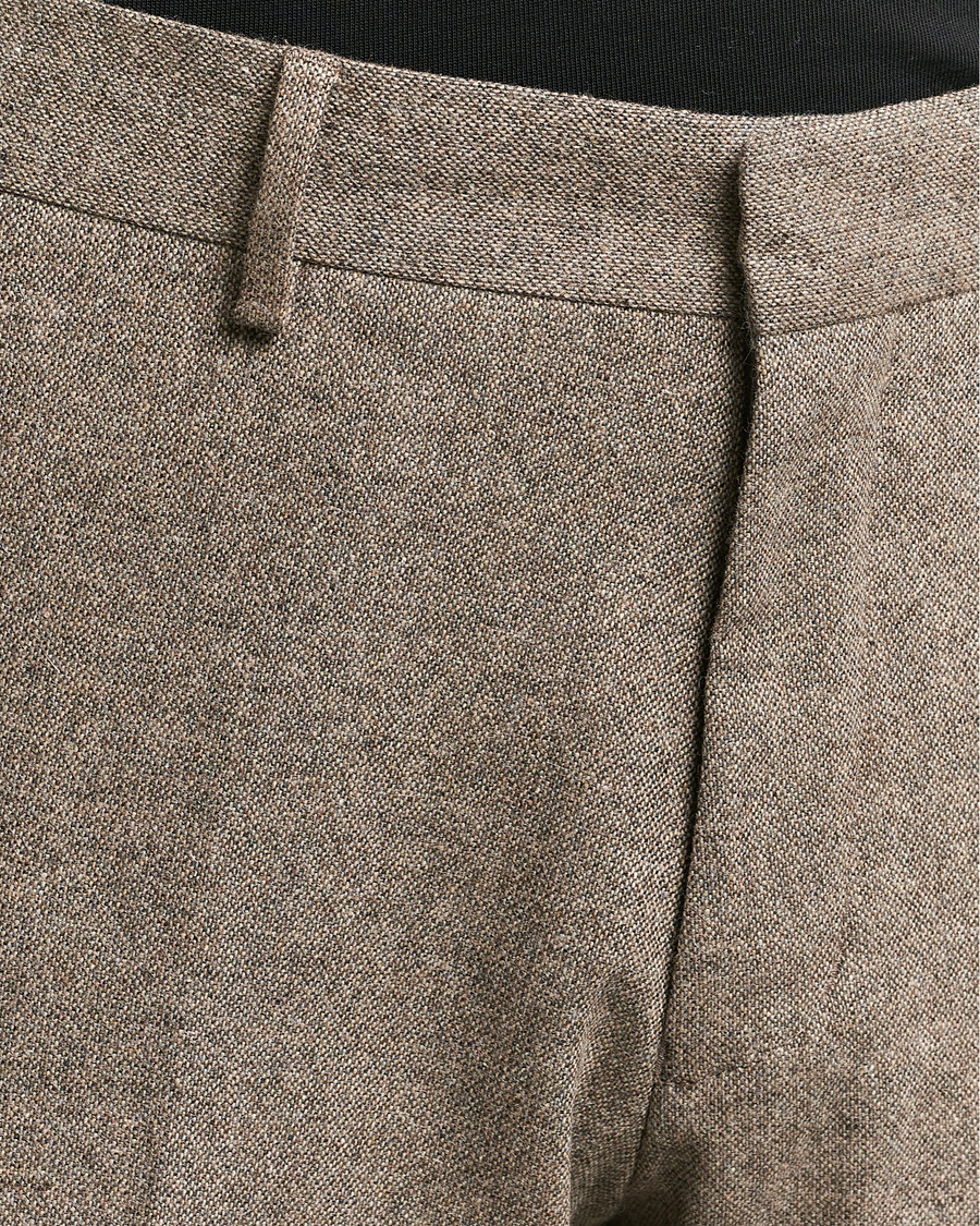 Herren | Hosen | Tiger of Sweden | Tenutas Brushed Wool Trousers Burlywood