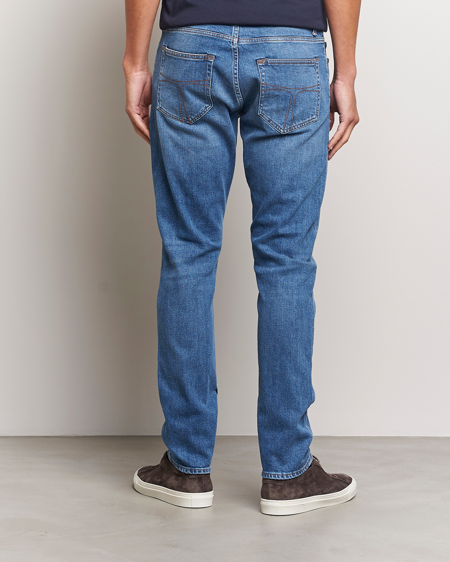 Herren | Jeans | Tiger of Sweden | Pistolero Stretch Cotton Jeans Light Blue