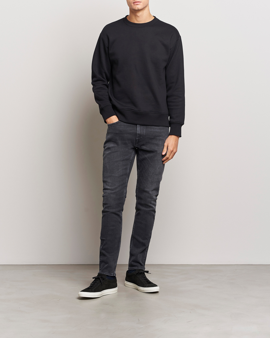 Herren | Jeans | Tiger of Sweden | Pistolero Stretch Cotton Jeans Black