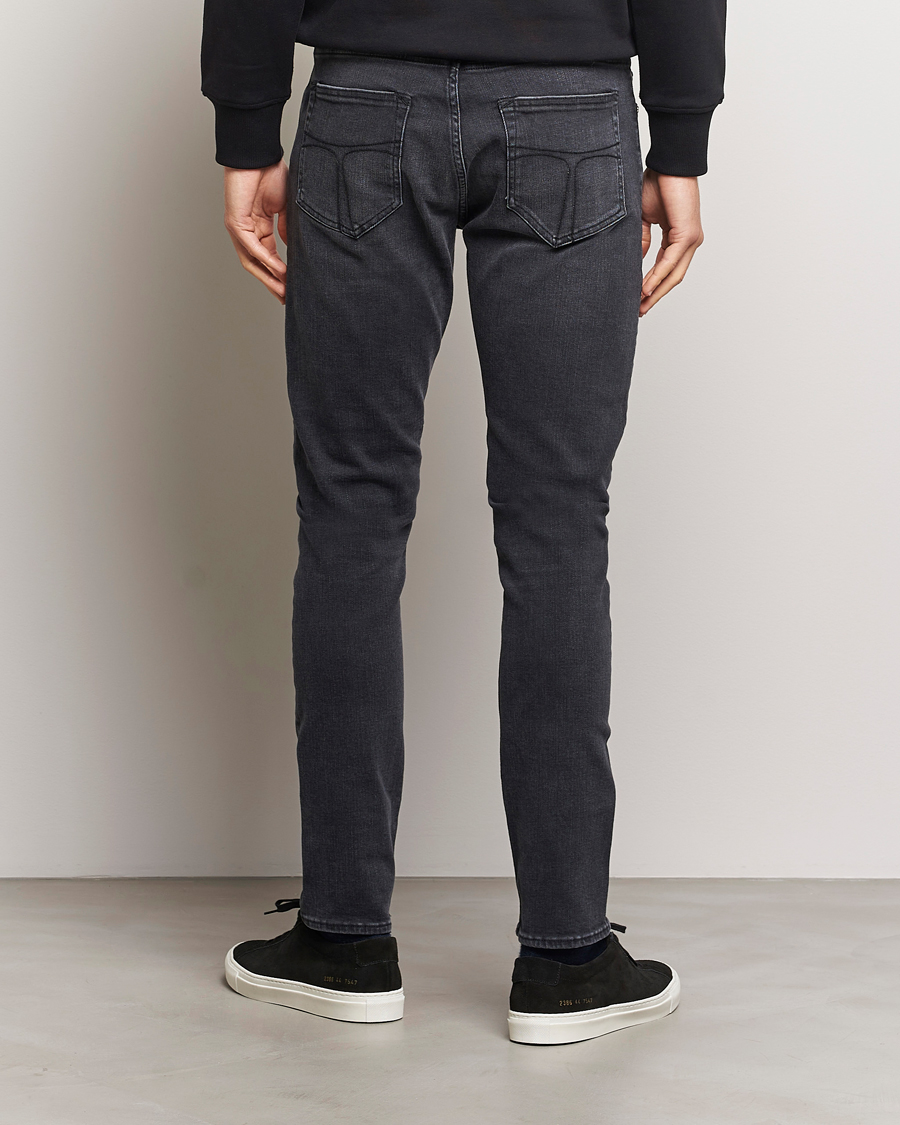 Herren | Jeans | Tiger of Sweden | Pistolero Stretch Cotton Jeans Black