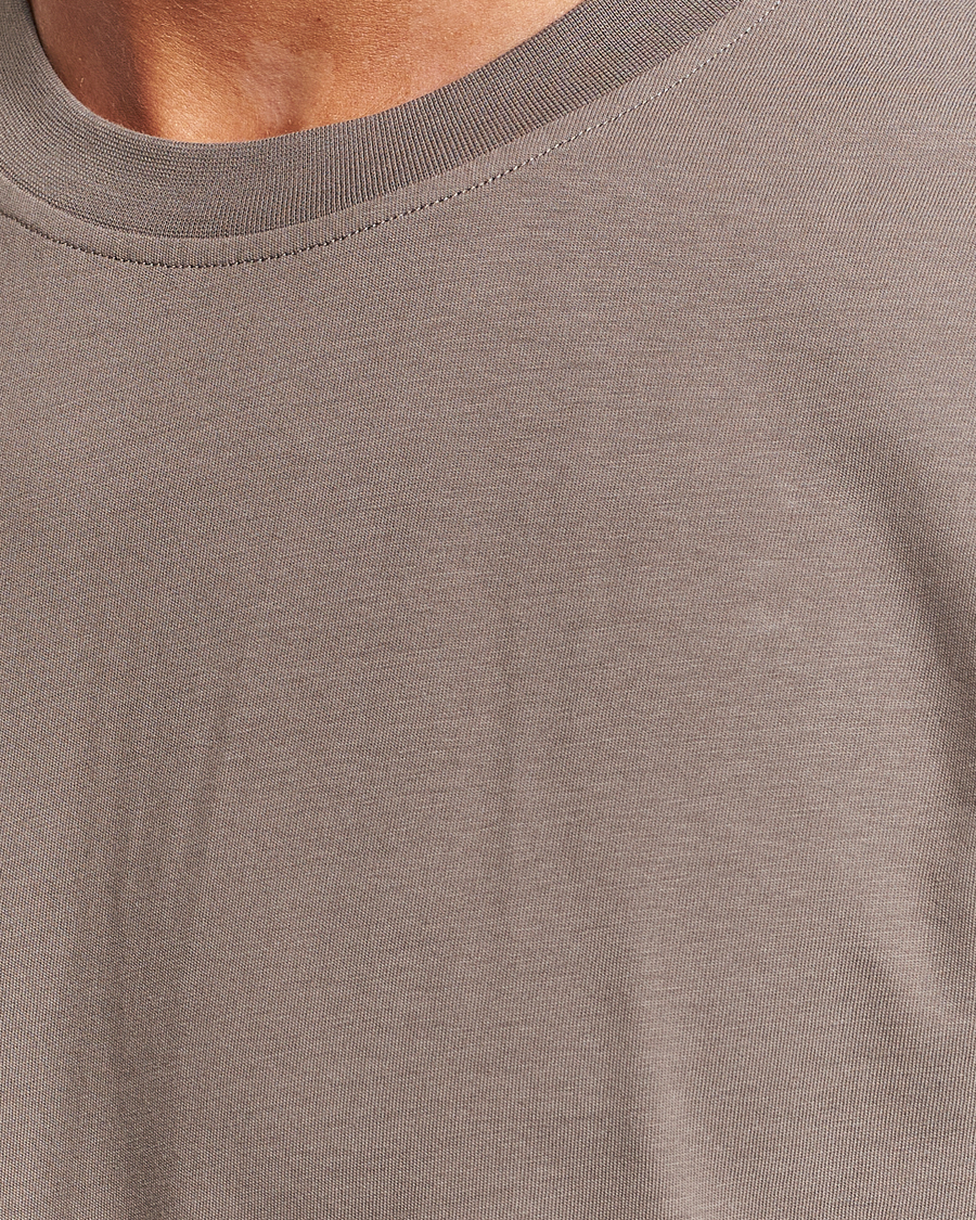 Herren | T-Shirts | Tiger of Sweden | Dillan Crew Neck T-Shirt Dark Stone