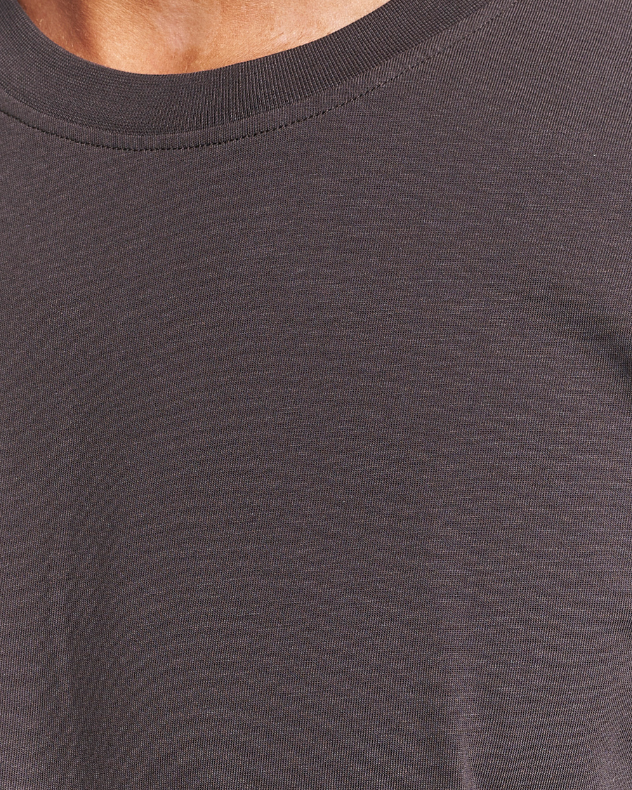 Herren | T-Shirts | Tiger of Sweden | Dillan Crew Neck T-Shirt Coffee