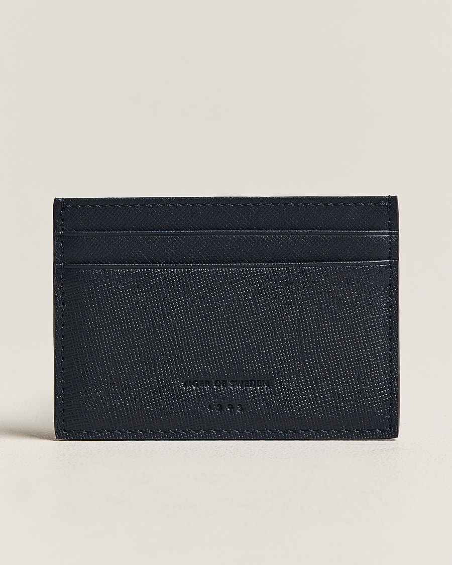 Herren | Tiger of Sweden Wharf Card Holder Midnight Blue | Tiger of Sweden | Wharf Card Holder Midnight Blue