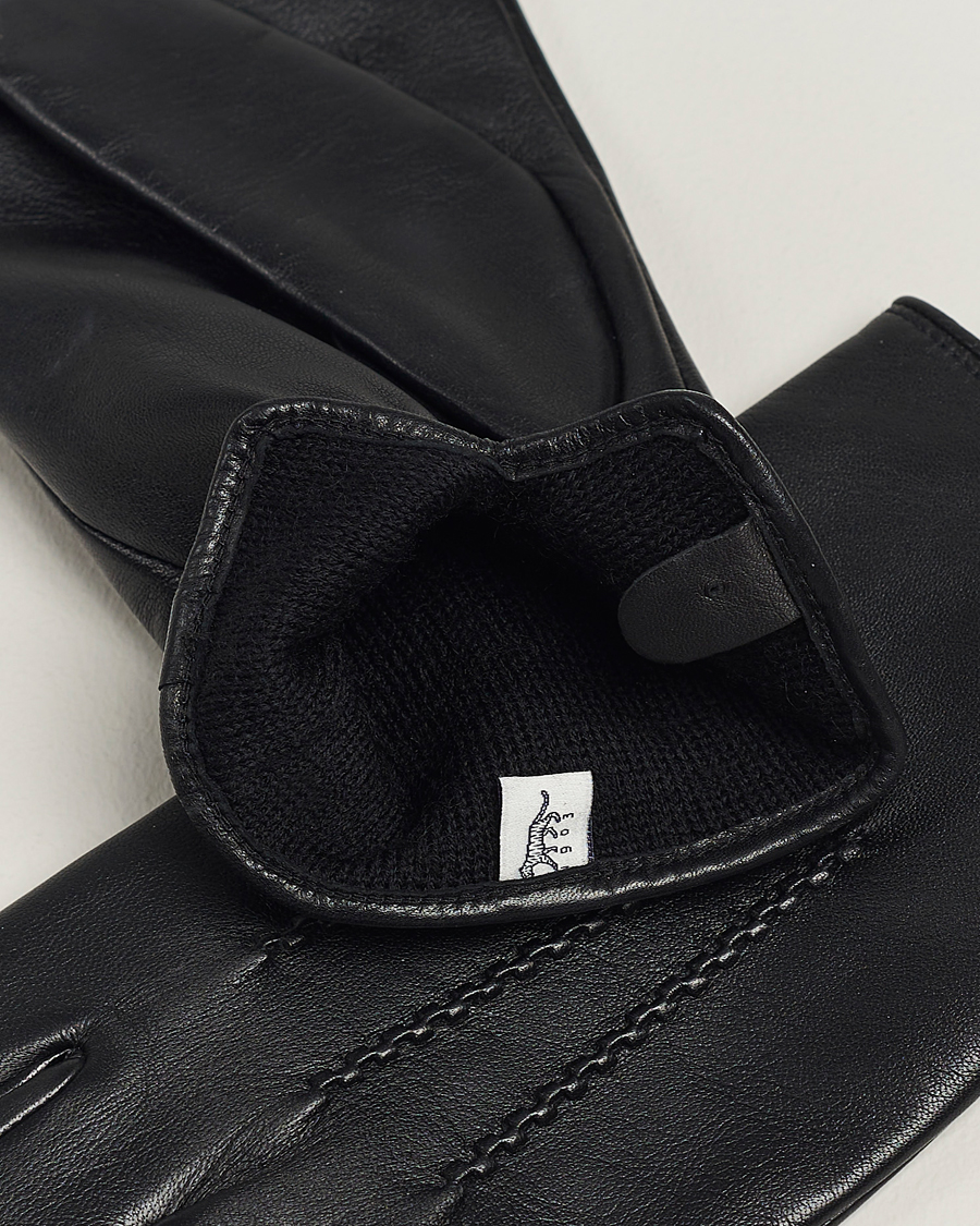 Herren | Tiger of Sweden Garvin Leather Gloves Black | Tiger of Sweden | Garvin Leather Gloves Black