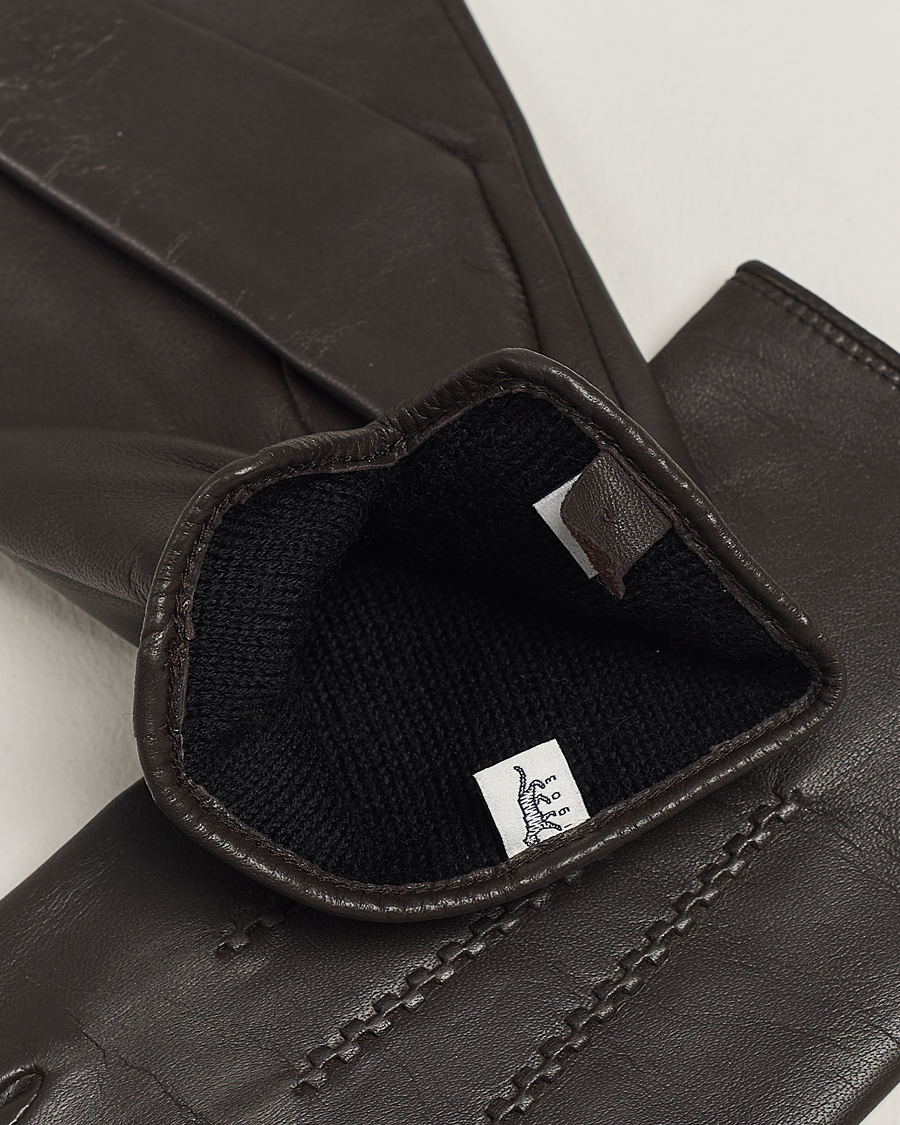 Herren | Tiger of Sweden Garvin Leather Gloves Brown | Tiger of Sweden | Garvin Leather Gloves Brown