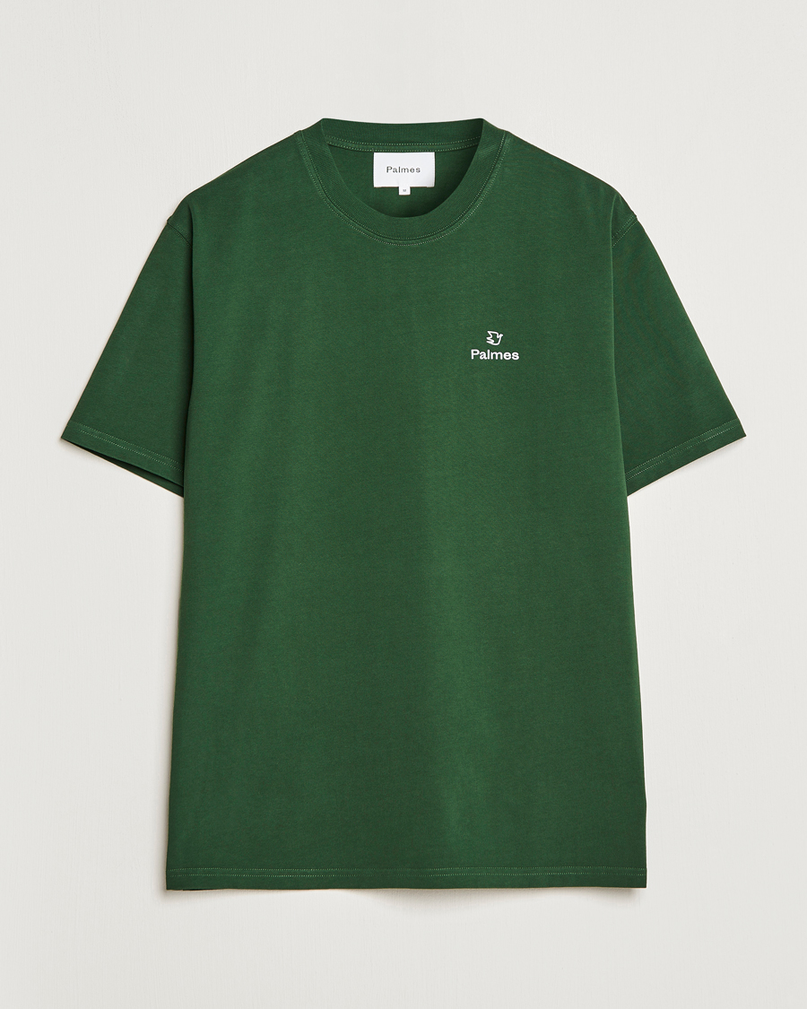 Herren | T-Shirts | Palmes | Allan T-Shirt Dark Green
