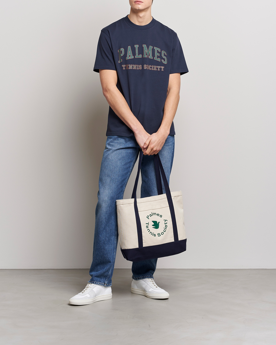 Herren | T-Shirts | Palmes | Ivan T-Shirt Navy