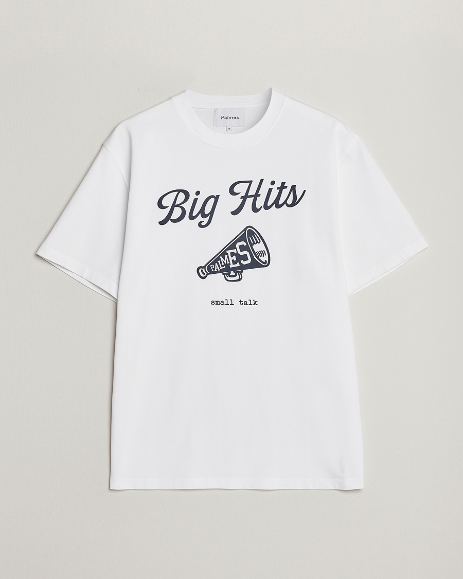 Herren | T-Shirts | Palmes | Big Hits T-Shirt White