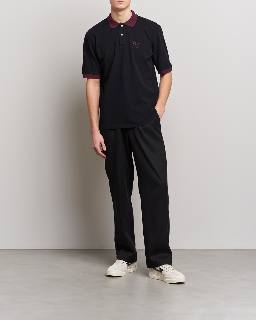 Herren | Poloshirts | Palmes | Arthur Short Sleeve Polo Black
