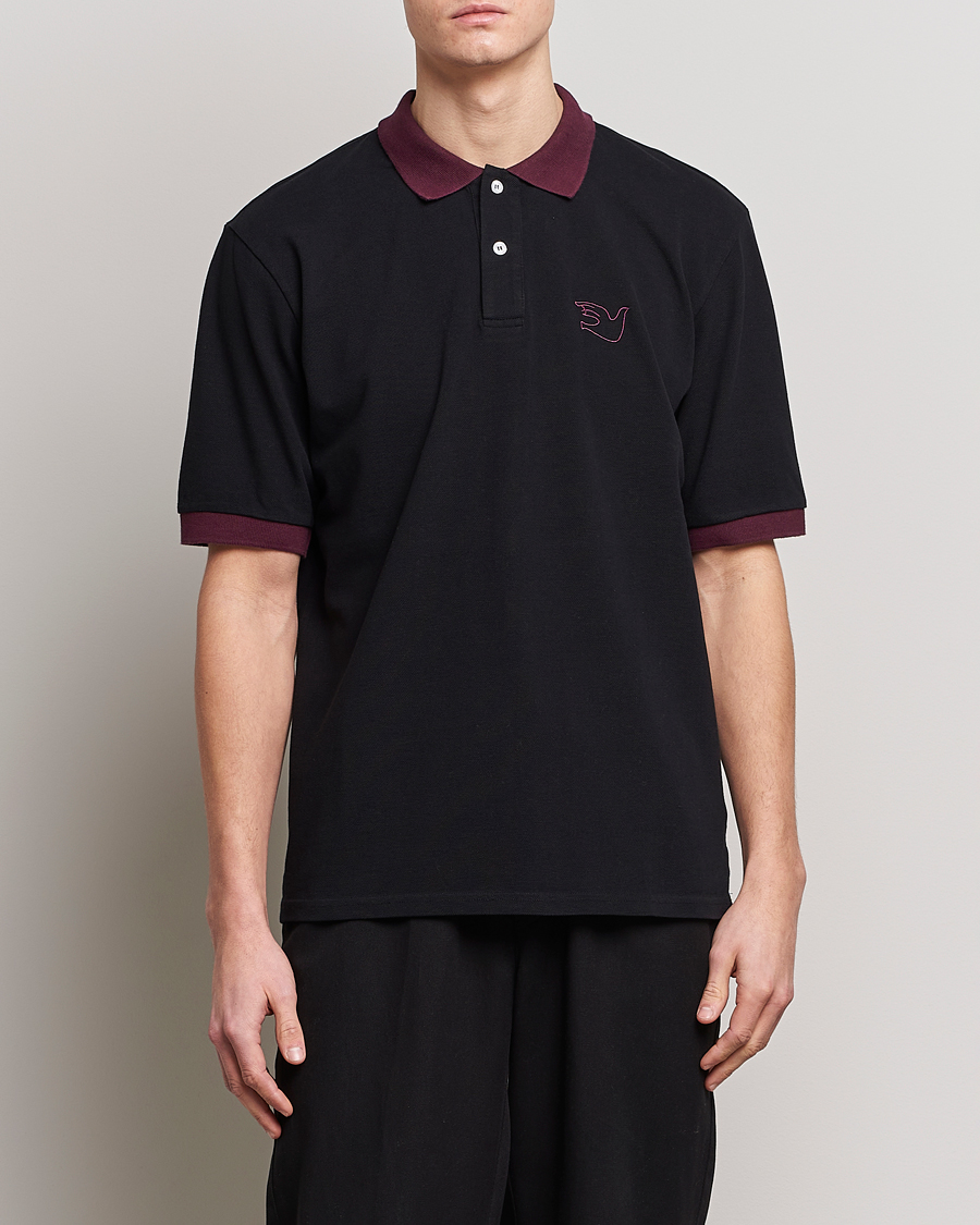Herren | Poloshirts | Palmes | Arthur Short Sleeve Polo Black