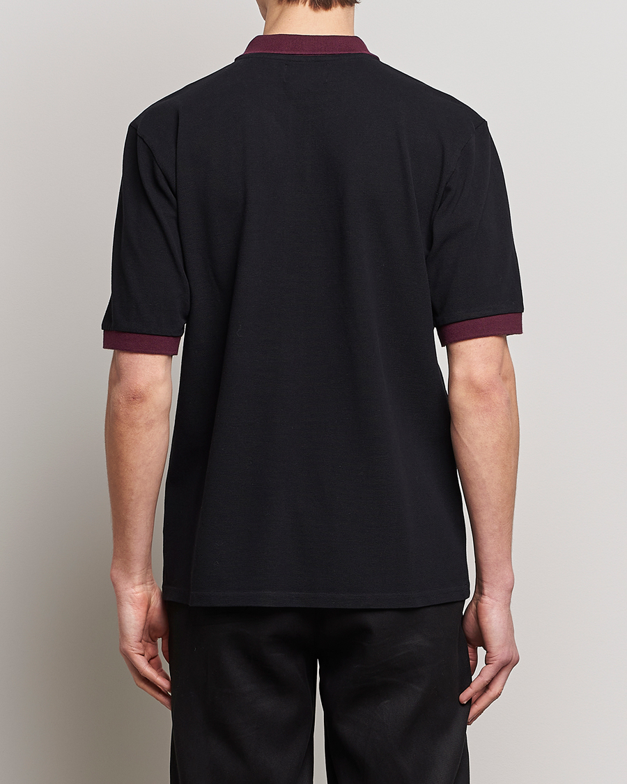 Herren | Poloshirts | Palmes | Arthur Short Sleeve Polo Black