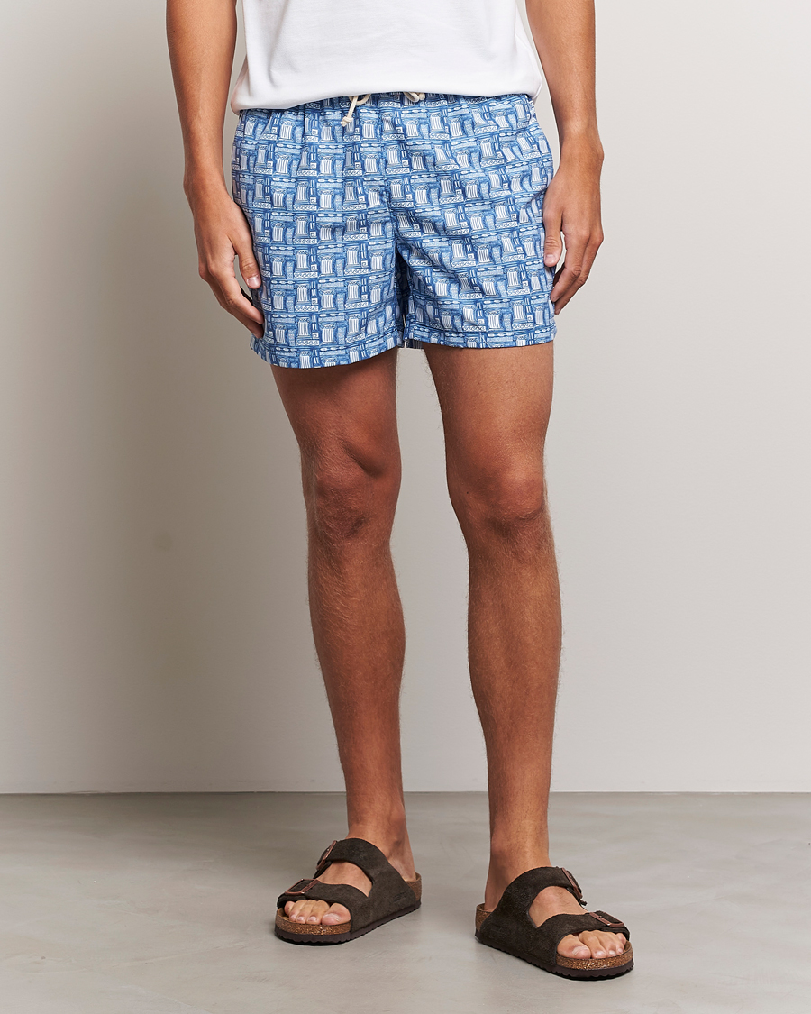 Herren | Badehosen | Ripa Ripa | Printed Swimshorts Blue