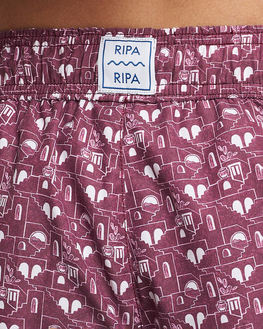 Herren | Badehosen | Ripa Ripa | Printed Swimshorts Red