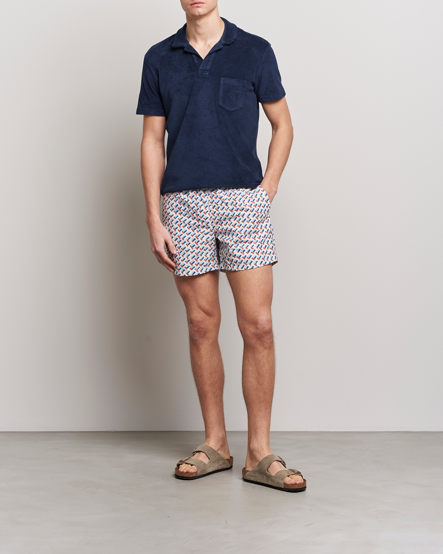 Herren | Badehosen | Ripa Ripa | Printed Swimshorts Off White