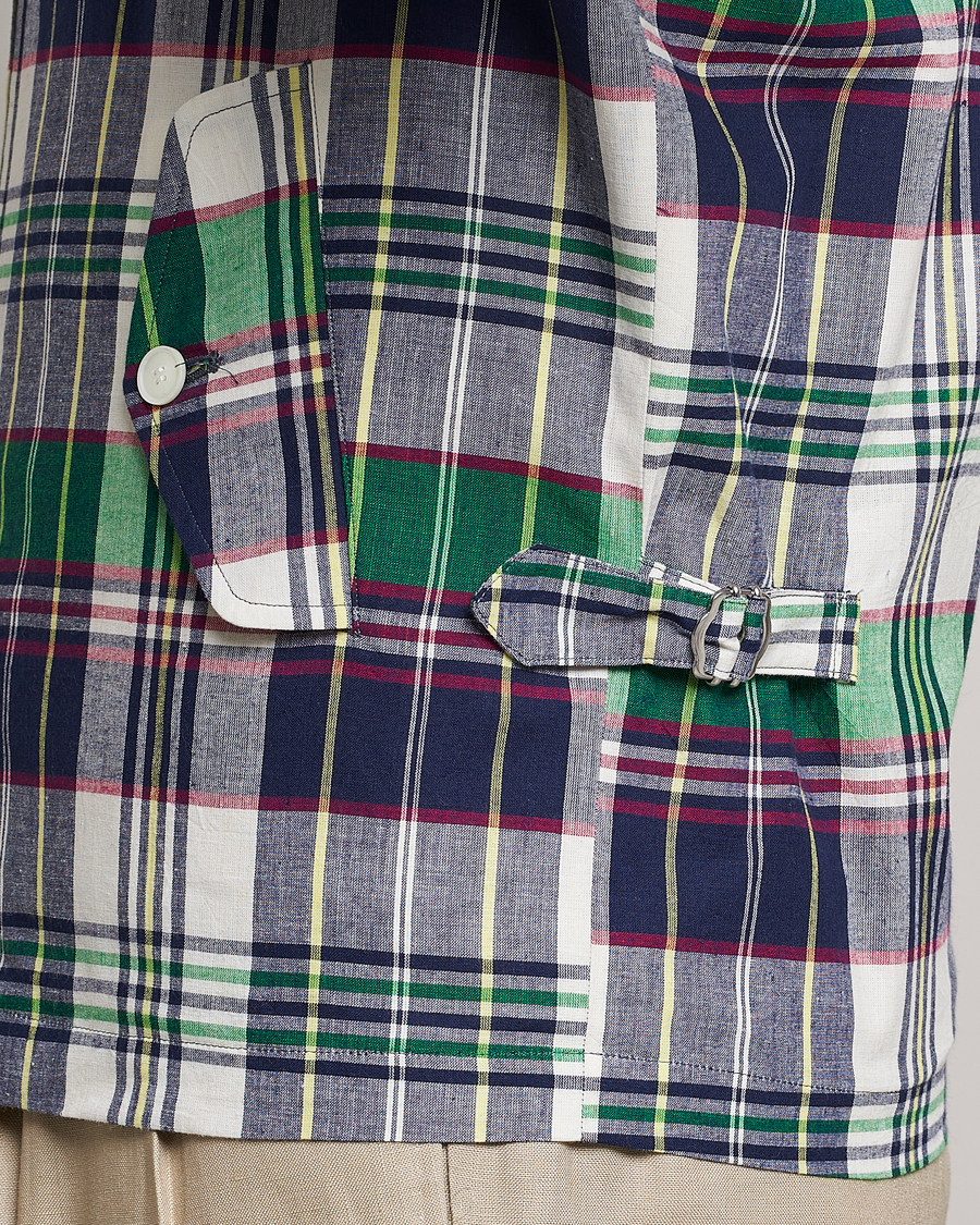 Herren | Jacken | Beams F | Driving Blouson Blue Madras