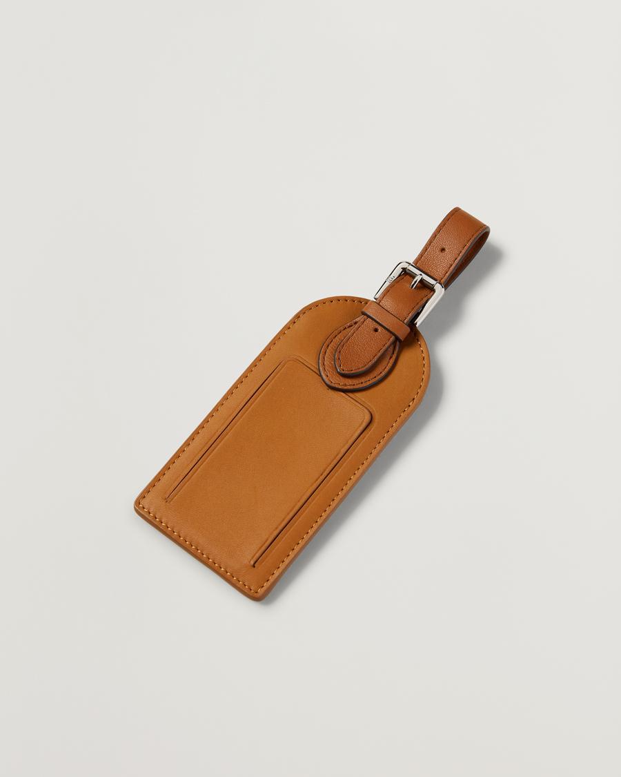 Herren | Ralph Lauren Home Toledo Luggage Tag Saddle Brown | Ralph Lauren Home | Toledo Luggage Tag Saddle Brown