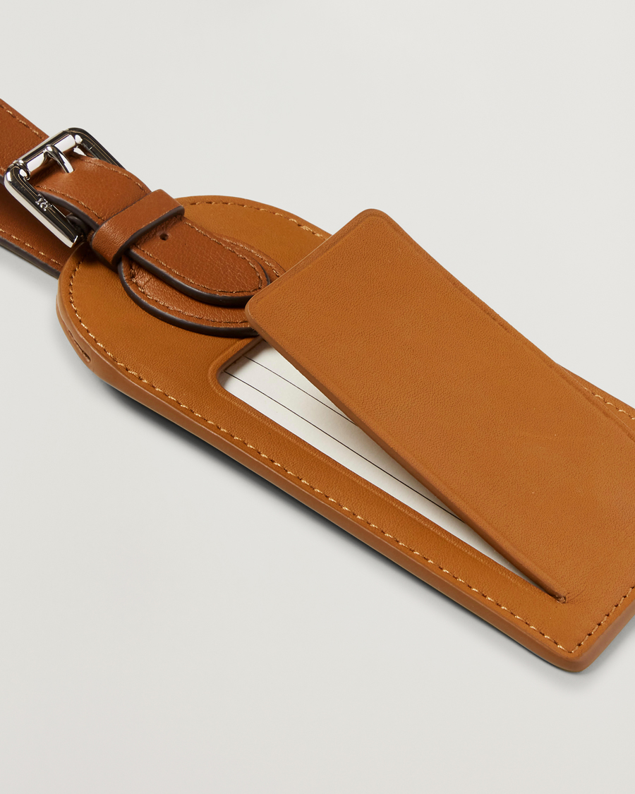 Herren | Ralph Lauren Home Toledo Luggage Tag Saddle Brown | Ralph Lauren Home | Toledo Luggage Tag Saddle Brown