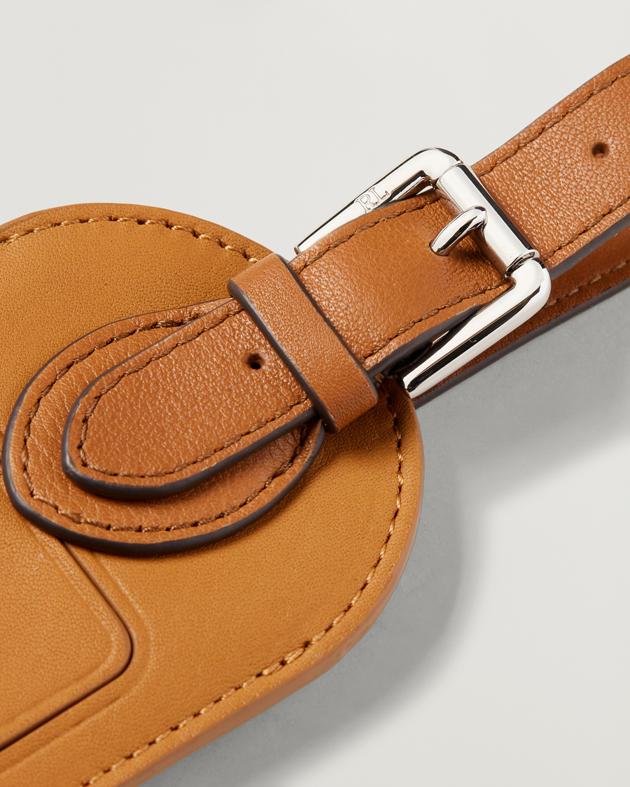 Herren | Ralph Lauren Home Toledo Luggage Tag Saddle Brown | Ralph Lauren Home | Toledo Luggage Tag Saddle Brown