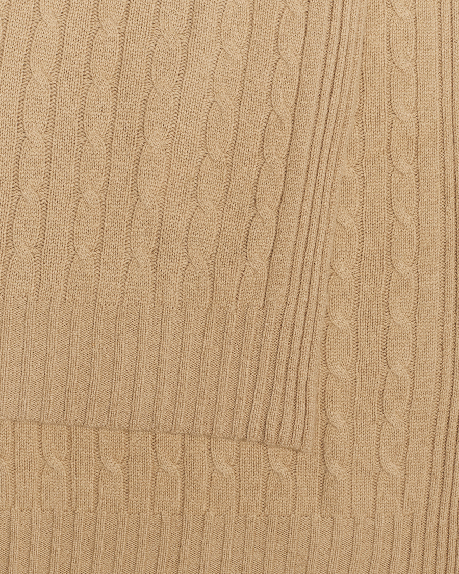 Herren | Ralph Lauren Home Cable Knitted Cashmere Throw Chamoiz | Ralph Lauren Home | Cable Knitted Cashmere Throw Chamoiz